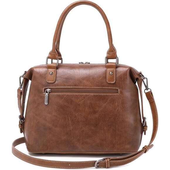 Wrangler Doctor Bag Top Handle Purse Hobo Shoulder Barrel Satchel Handbags for W - Picture 5 of 6